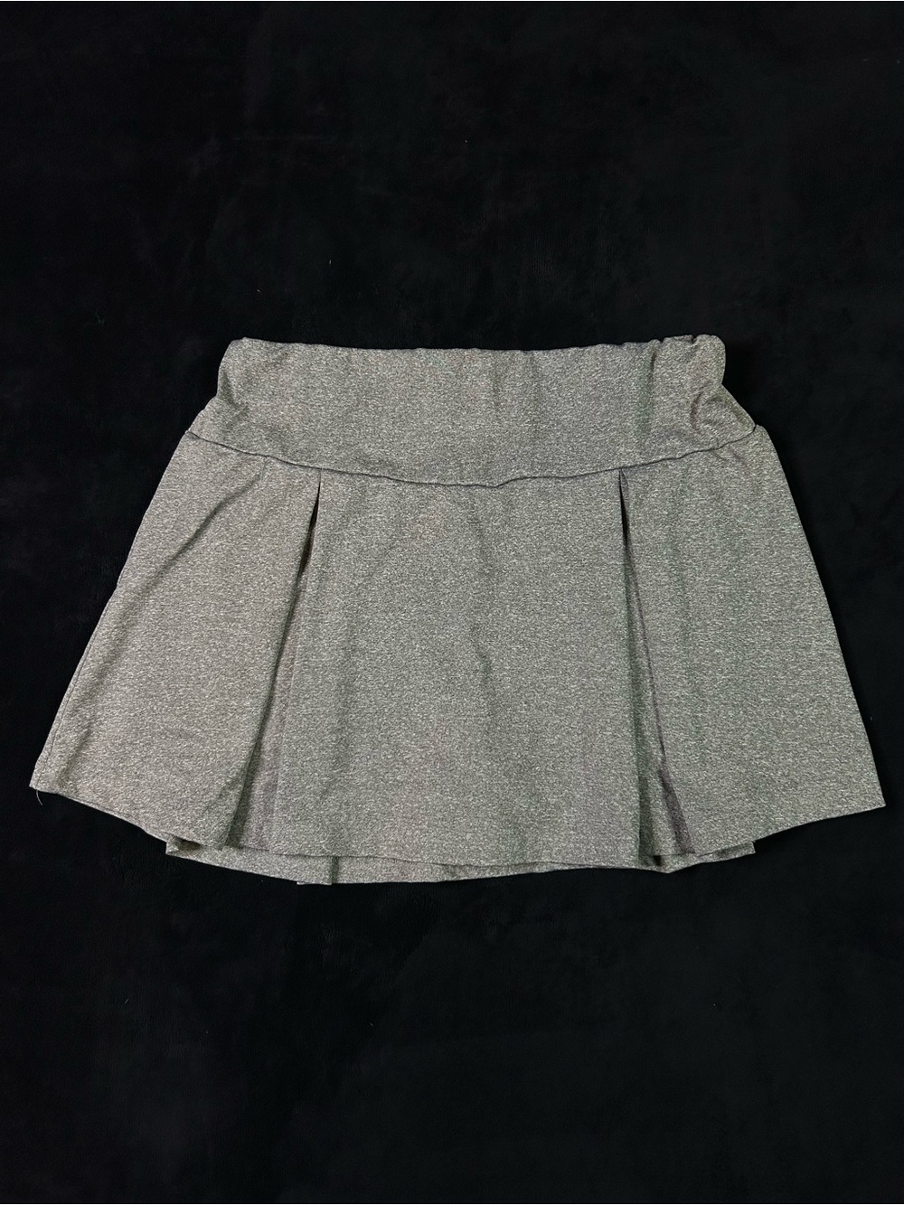 Women's Heather Gray Athletic Skort
